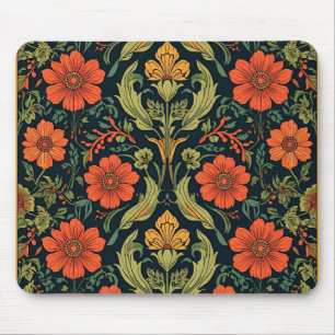 Mousepad William Morris Blackthorn Arte Floral Art Nouveau 