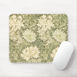 Mousepad William Morris Chrysanthemum floral vintage