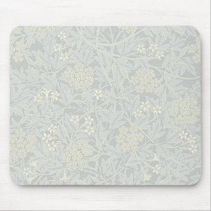 Mousepad William Morris desbotou o mouse do Jasmine
