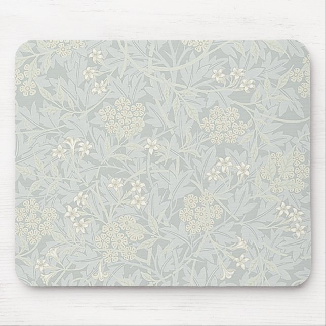 Mousepad William Morris desbotou o mouse do Jasmine (Frente)