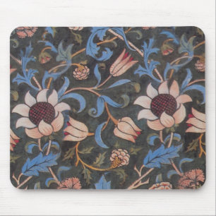 Mousepad William Morris Evenlode Textile Floral Art