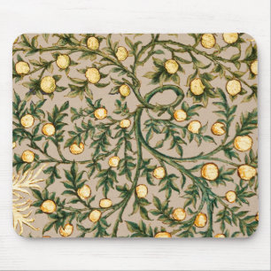 Mousepad William Morris Floral Jardim de Frutas Flor Clássi
