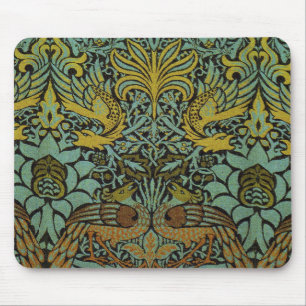Mousepad William Morris Floral Trabalho de arte Vintage Wal