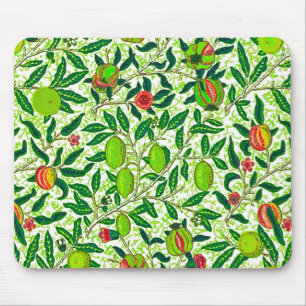 Mousepad William Morris Fruta Exótica, Verde limão