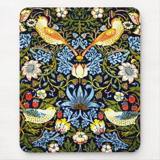 Mousepad William Morris - Ladrão de Morango,  (Frente)