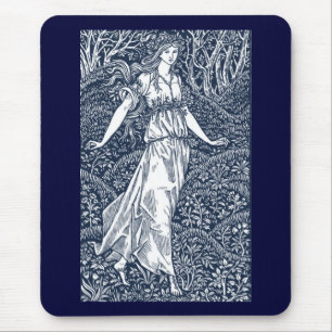 Mousepad William Morris Lady