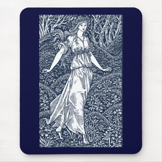 Mousepad William Morris Lady (Frente)