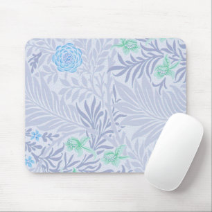Mousepad William Morris - Larkspur - Flores e Folhas Azuis