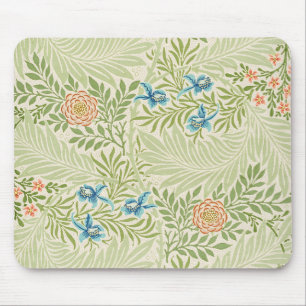 Mousepad William Morris Larkspur Padrão Floral