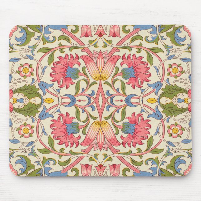 Mousepad William Morris Lodden Primavera Wallpaper Art (Frente)
