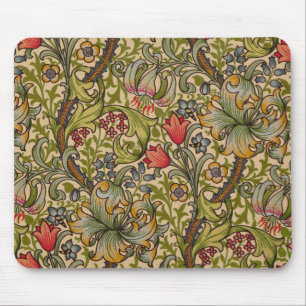 Mousepad William Morris Ouro Lily Antique