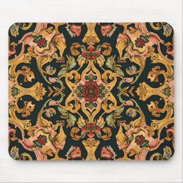 Mousepad William Morris Ouro Lily Vintage Pré-Raphaelite