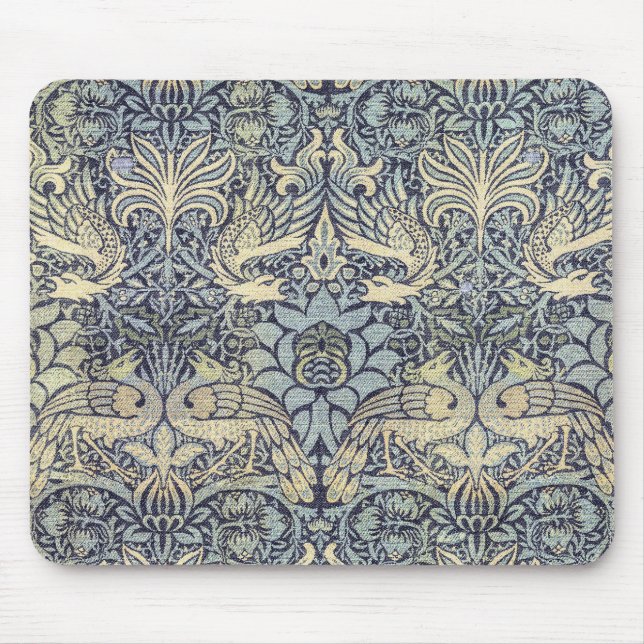 Mousepad William Morris Peacock e Dragon (Frente)