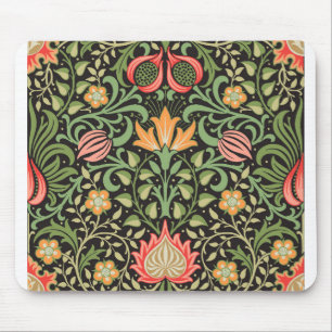 Mousepad William Morris Persian Floral Antique