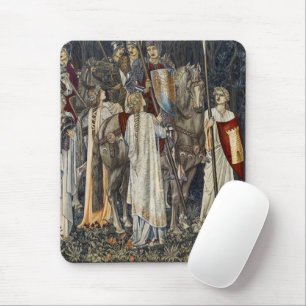 Mousepad William Morris Quest para o Santo Graal: Floresta