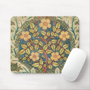 Mousepad William Morris Rosa Wreath Cobrir Clássico
