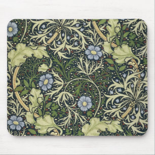 Mousepad William Morris Seaweed Pattern Floral Vintage Art