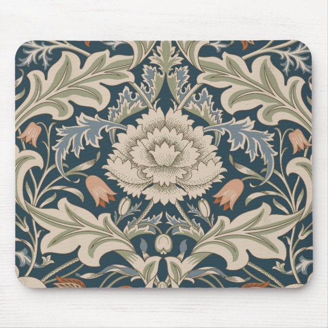 Mousepad William Morris Severn Floral Garden Flower Classic (Frente)