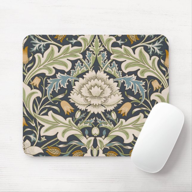 Mousepad William Morris Severn Floral Pattern Classic (Com mouse)