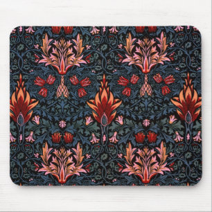Mousepad William Morris Snakeshead - Padrão Escuro