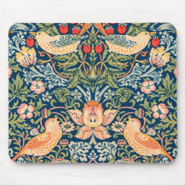 Mousepad William Morris Strawberry Thief Design