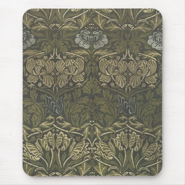 Mousepad William Morris Tecido Magnet (Frente)