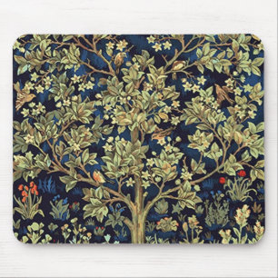 Mousepad William Morris Tree Of Life Vintage Pre-Raphaelite