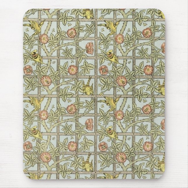 Mousepad William Morris Vintage Art Magnets 25 (Frente)