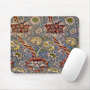 Mousepad William Morris Wandle English Floral Damask Design
