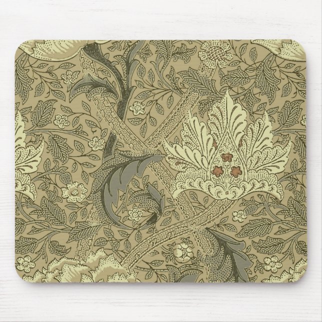Mousepad William Morris Windrush Wallpaper Pattern (Frente)