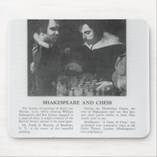Mousepad William Shakespeare e Ben Jonson
