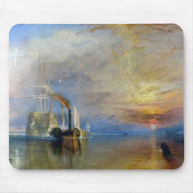 Mousepad William Turner - O Temerário de Luta (Frente)