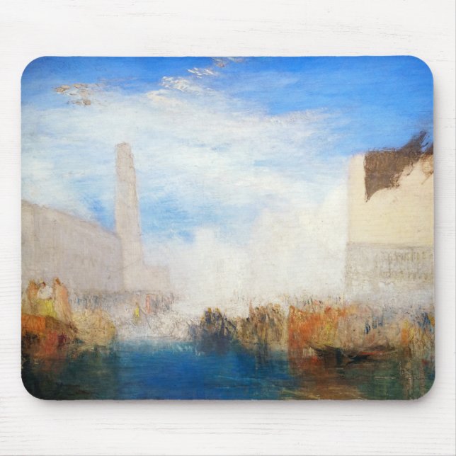 Mousepad William Turner - Veneza, Piazzetta (Frente)