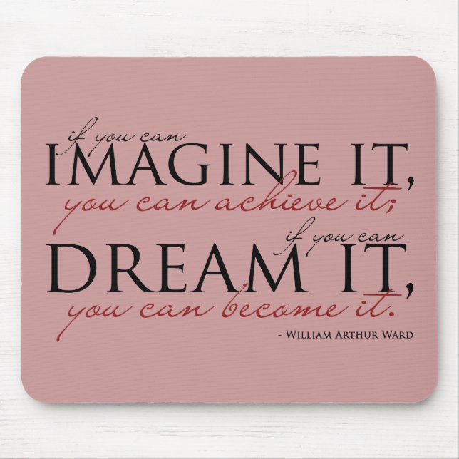 Mousepad William Ward imagina citações (Frente)