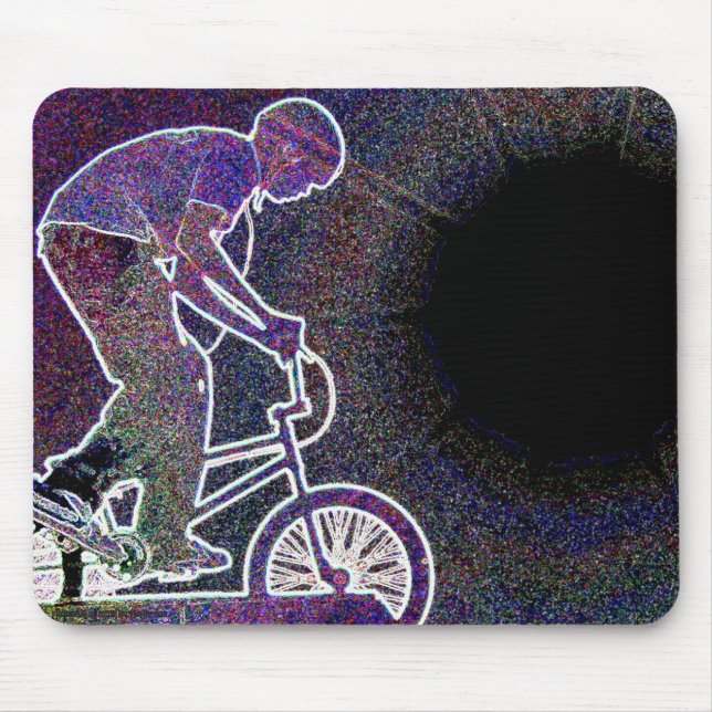 Mousepad WillieBMX a borda de incandescência (Frente)