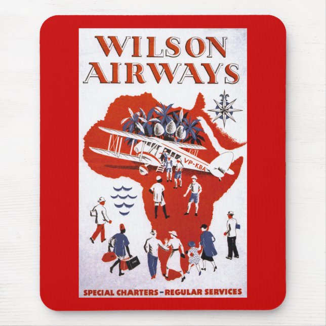 Mousepad Wilson Airways ~ África (Frente)