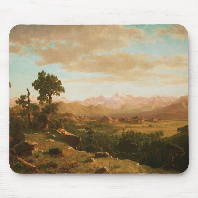 Mousepad Wind River Country - Albert Bierstadt (Frente)