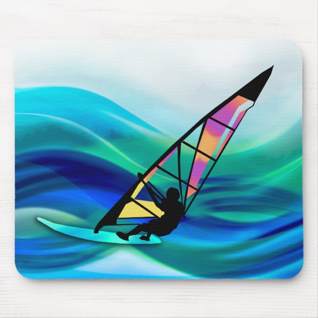 Mousepad Windsurfer do tecnicolor (Frente)