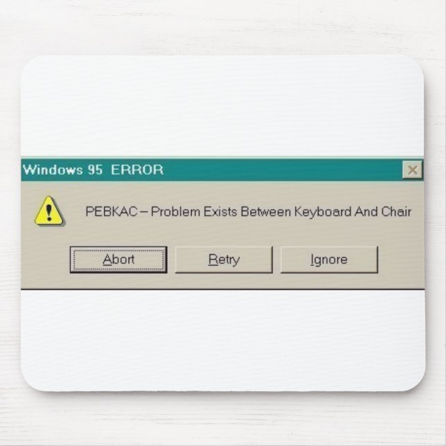 Mousepad winows 95 (Frente)