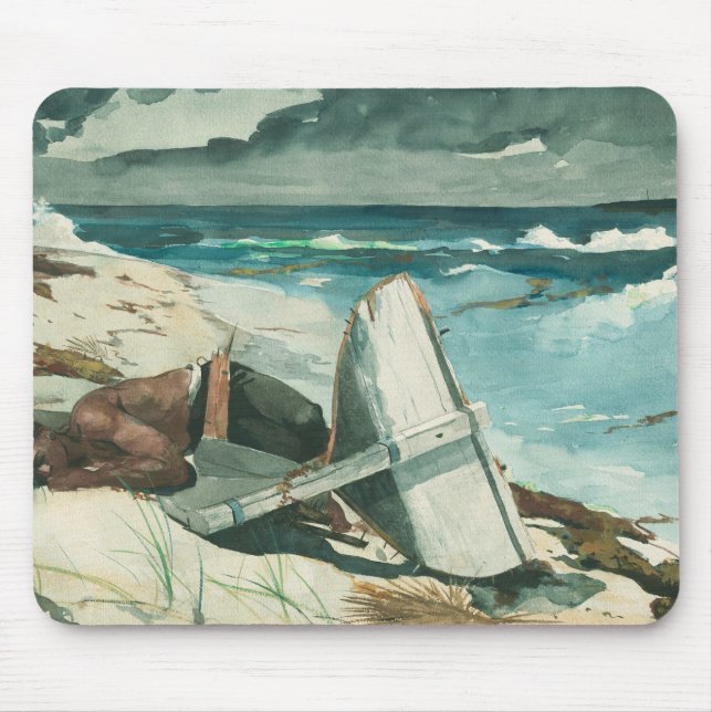Mousepad Winslow Homer - Após o furacão, Bahamas (Frente)