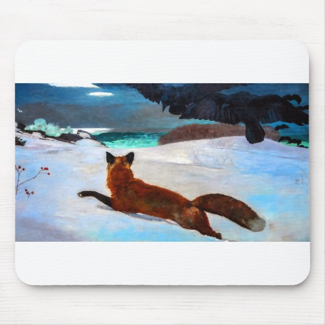 Mousepad Winslow Homer Fox Hunt (Frente)