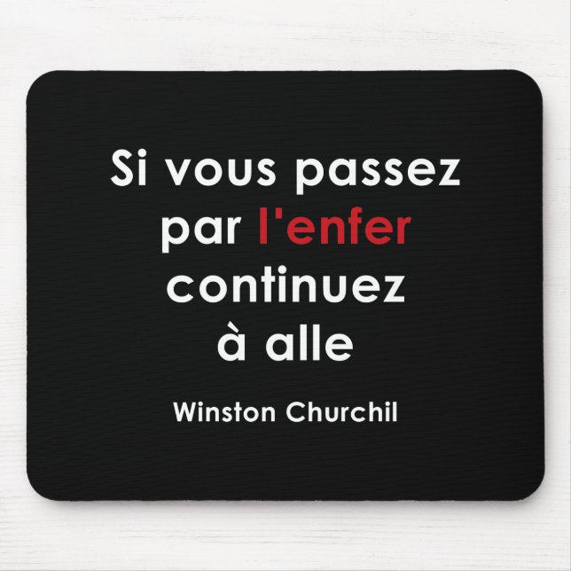 Mousepad Winston Churchill (Frente)