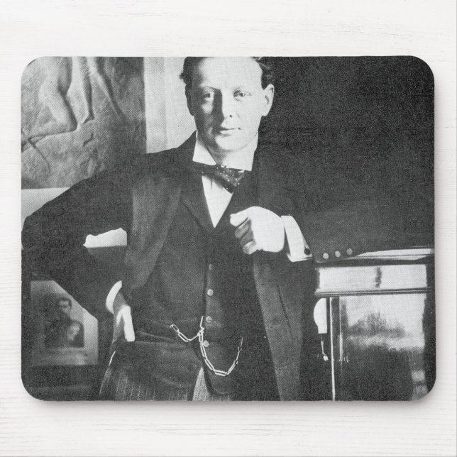 Mousepad Winston Spencer Churchill em 1904 (Frente)