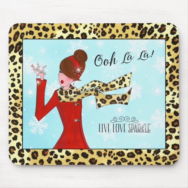 Mousepad WINTER DIVA - Live Love Sparkle! (Frente)