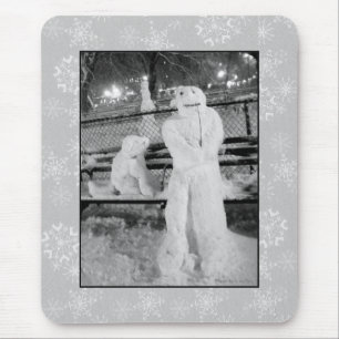 Mousepad 'Winter Friends'