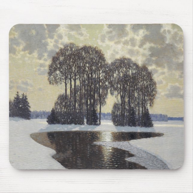 Mousepad Winter (por Vilhelms Purvitis) (Frente)