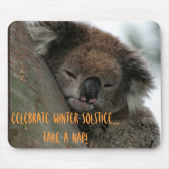 Mousepad Winter Solstice Koala (Frente)