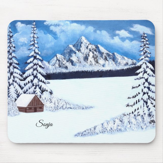Mousepad Winter Wonder (Frente)