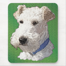 Mousepad Wire Fox Terrier Art
