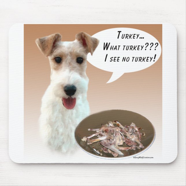 Mousepad Wire Fox Terrier Turquia (Frente)